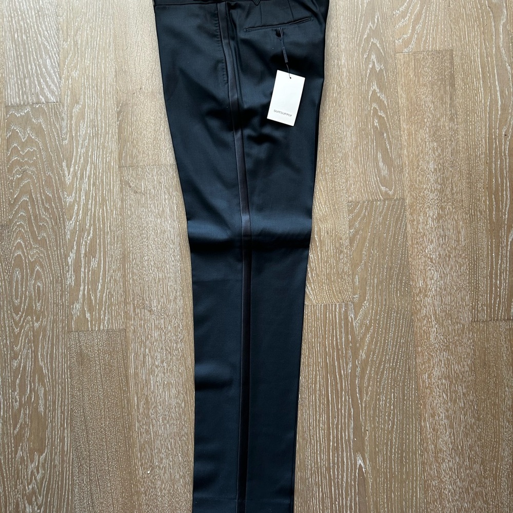 Suitsupply Elegant Black Tuxedo Pants - Picture 2 of 4